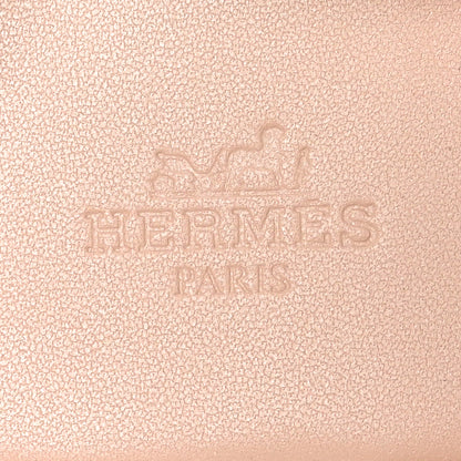 Hermes Metallic Nappa Chevre Velours Womens Grace Sandals 39 Gris Argente Beige 6 of 10