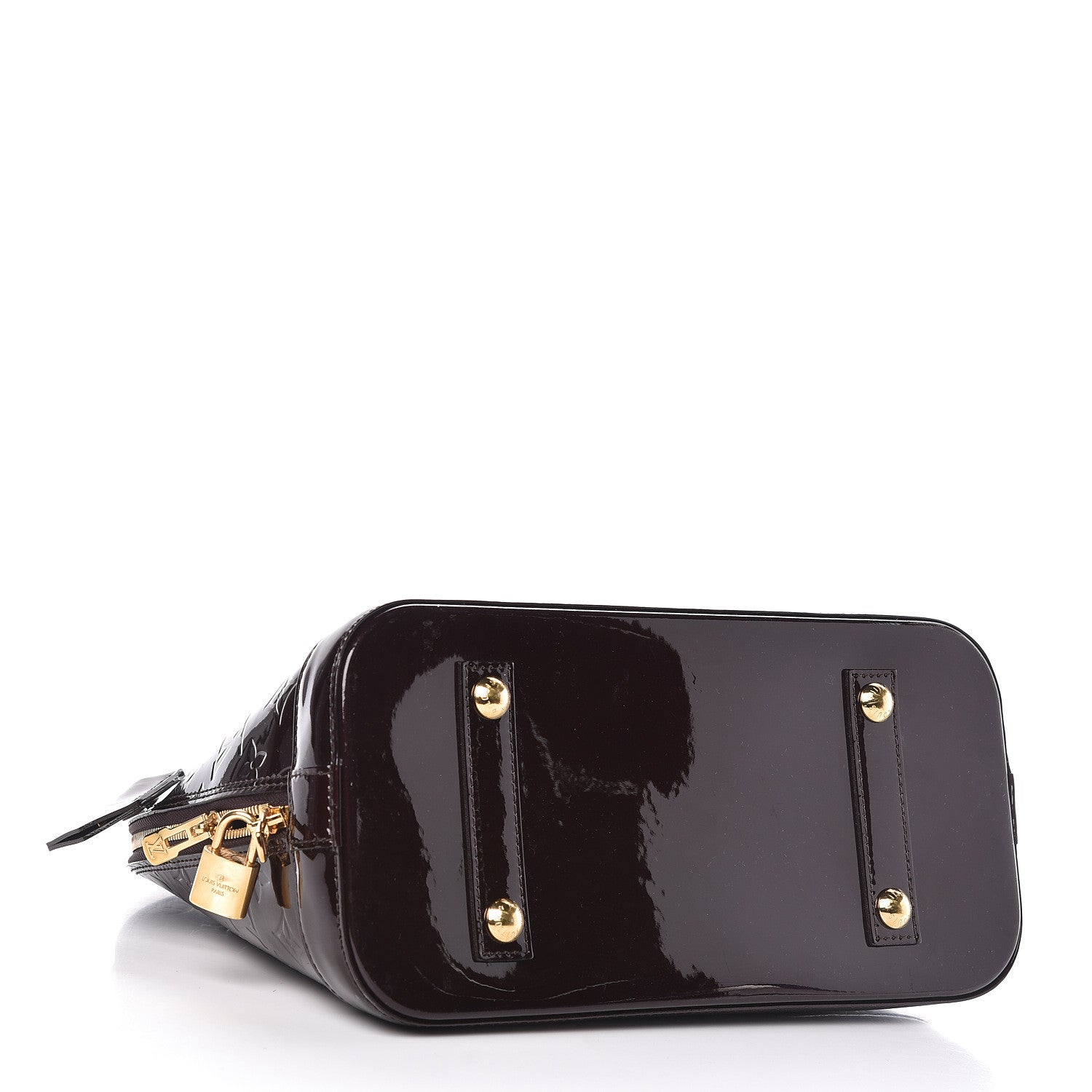 Louis Vuitton Vernis Alma PM Amarante 4 of 11