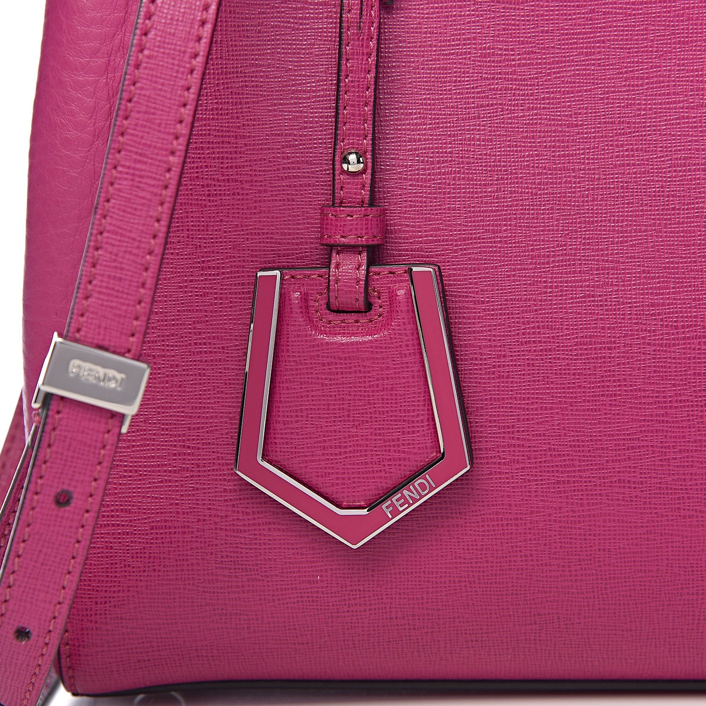 Vitello Elite Petite 2Jours Tote Magenta
