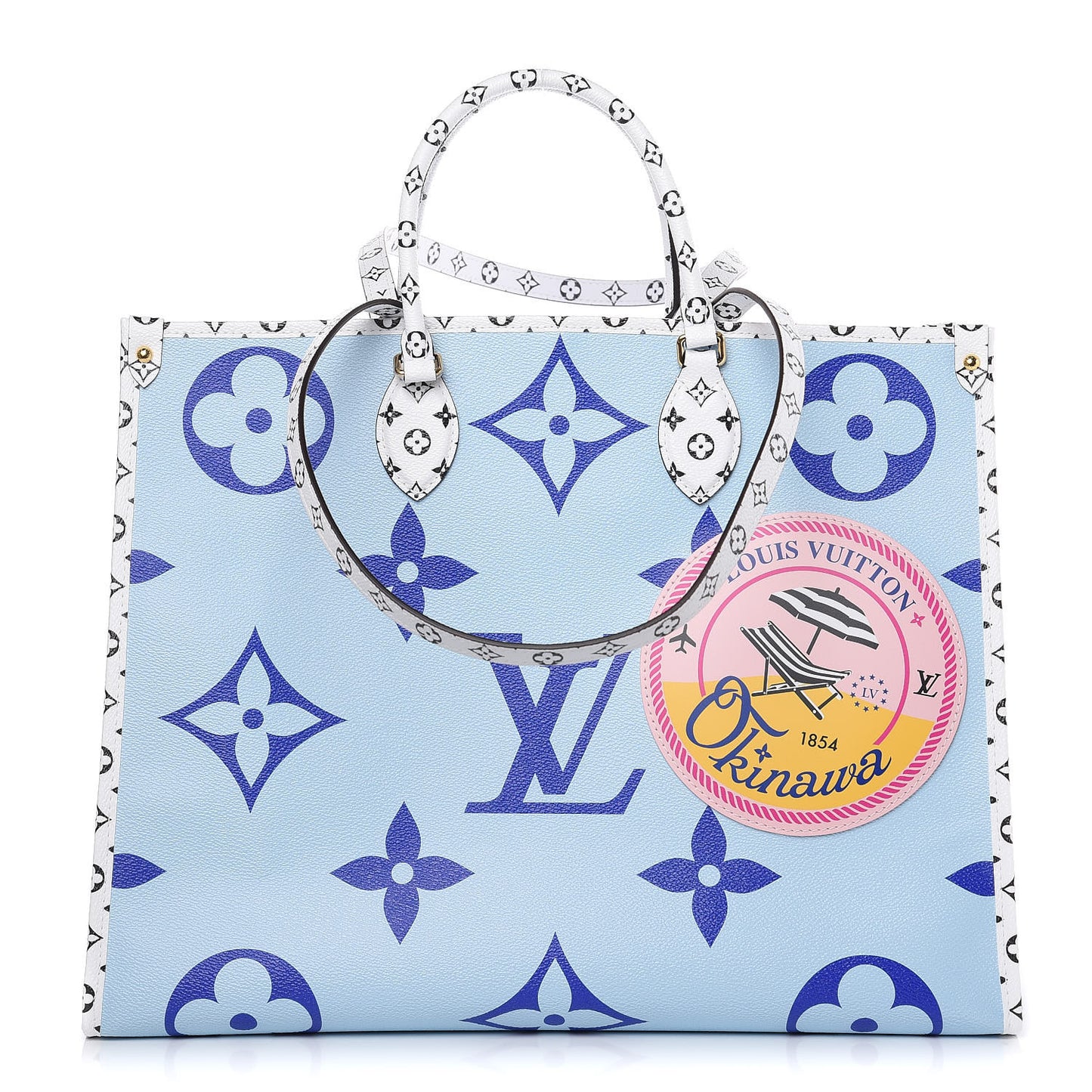 Monogram Giant Okinawa Onthego Blue
