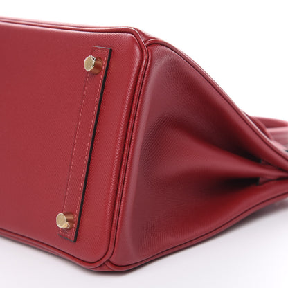 Hermes Epsom Birkin 30 Rouge Grenat 28 of 33