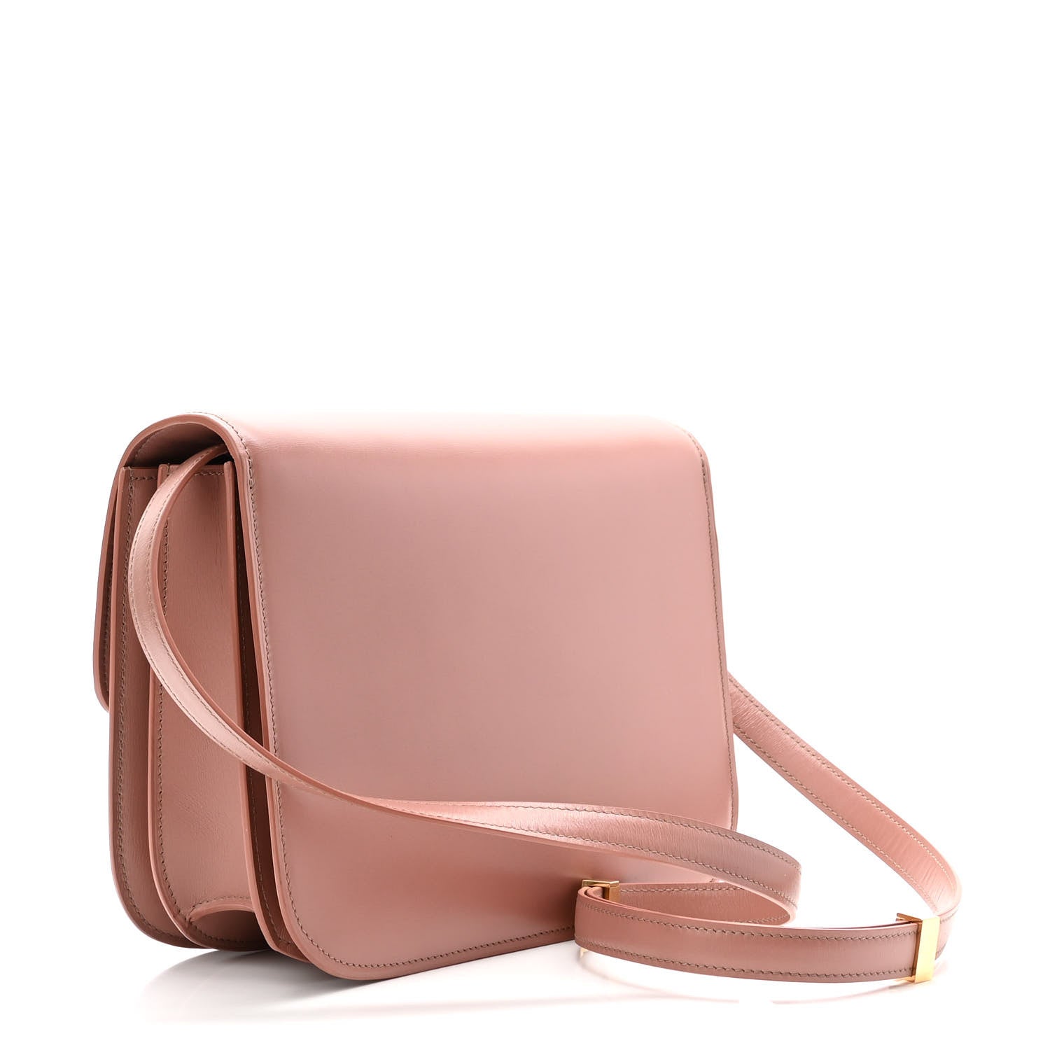 Celine Box Calfskin Teen Classic Box Flap Bag Antique Rose 3 of 10
