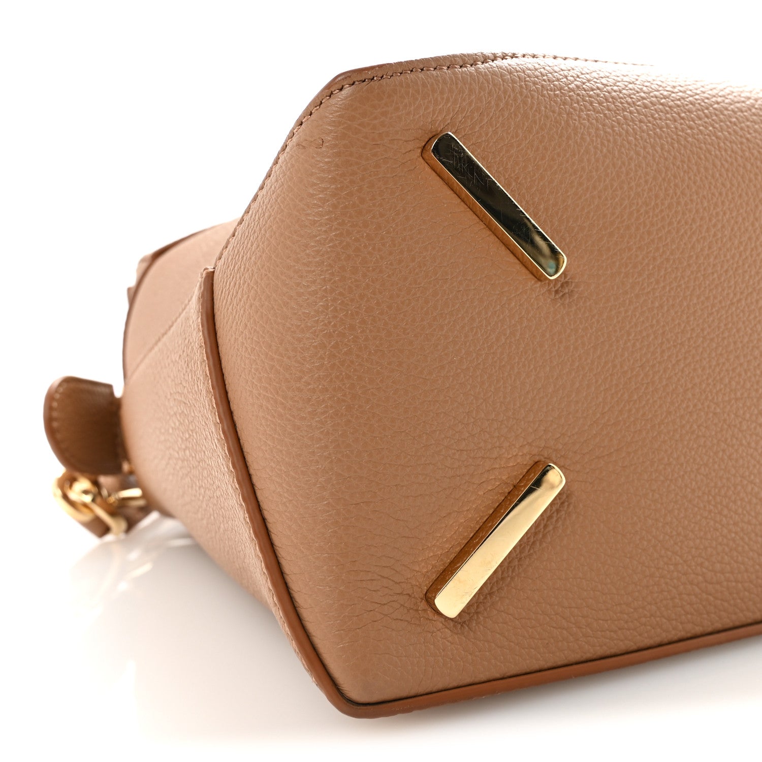 Loewe Grained Calfskin Medium Puzzle Edge Bag Toffee 8 of 9