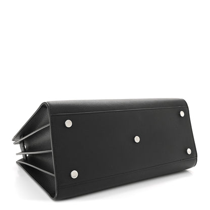 Saint Laurent Grained Calfskin Small Sac De Jour Black 4 of 10