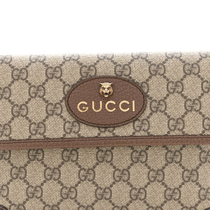 Gucci GG Supreme Monogram Neo Vintage Web Belt Bag Brown 9 of 11