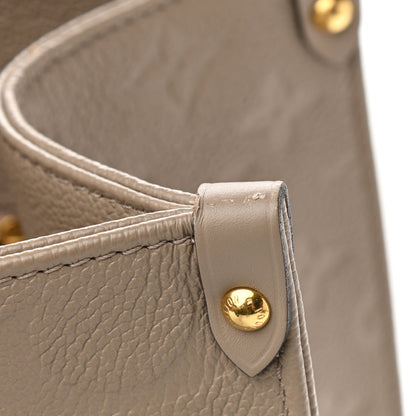 Louis Vuitton Empreinte Monogram Giant Onthego MM Tourterelle 11 of 14