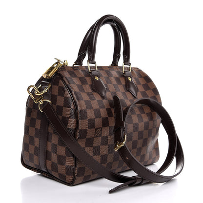 Louis Vuitton Damier Ebene Speedy Bandouliere 25 4 of 8