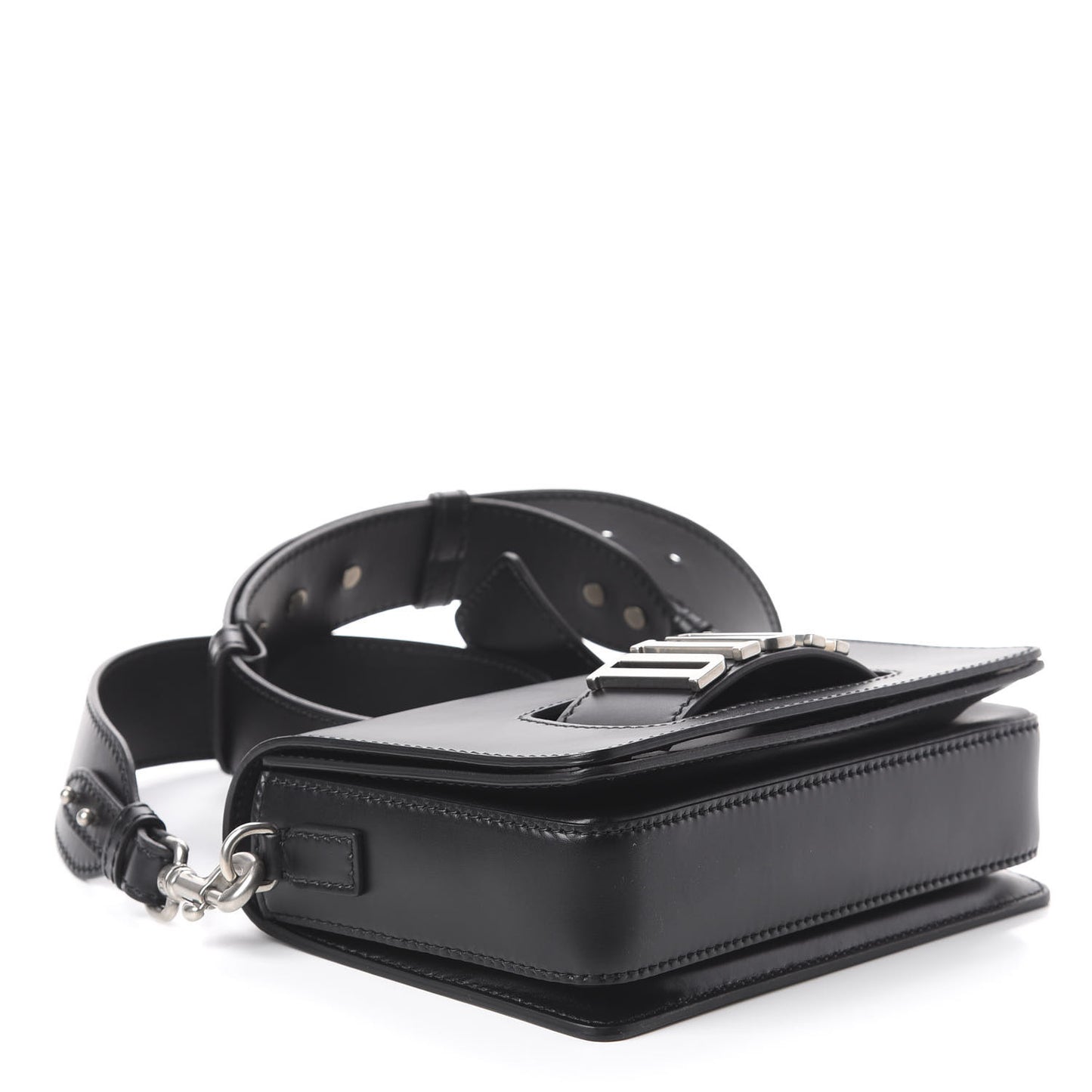 Smooth Calfskin Dio(r)evolution Flap Bag Black