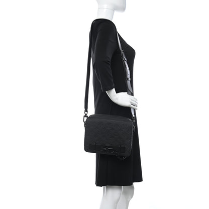 Louis Vuitton Taurillon Monogram Steamer Messenger Black 2 of 10