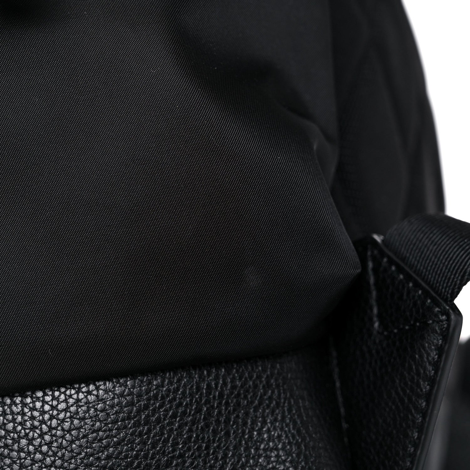 Burberry Nylon Grained Calfskin Watson Diaper Bag Black 11 of 14
