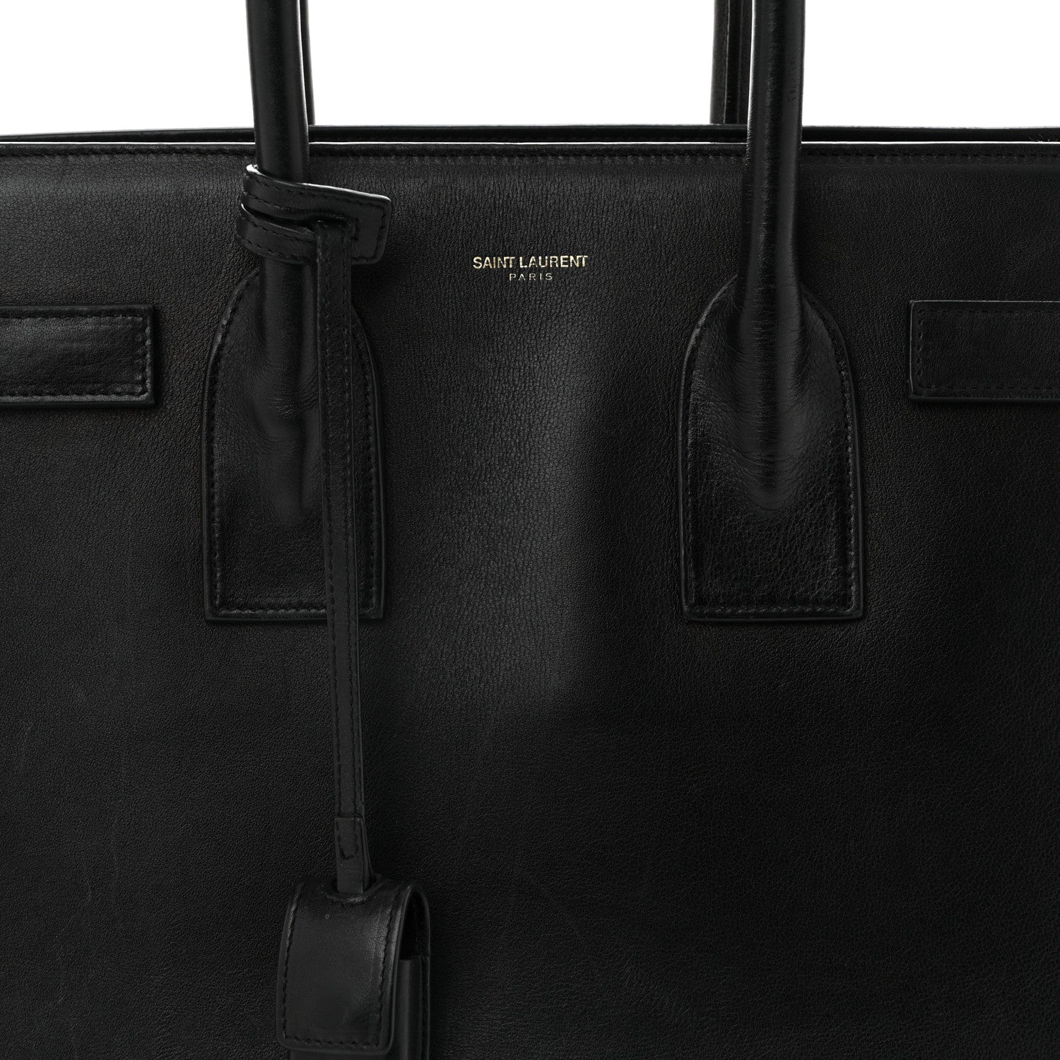 Saint Laurent Calfskin Small Sac De Jour Black 8 of 11