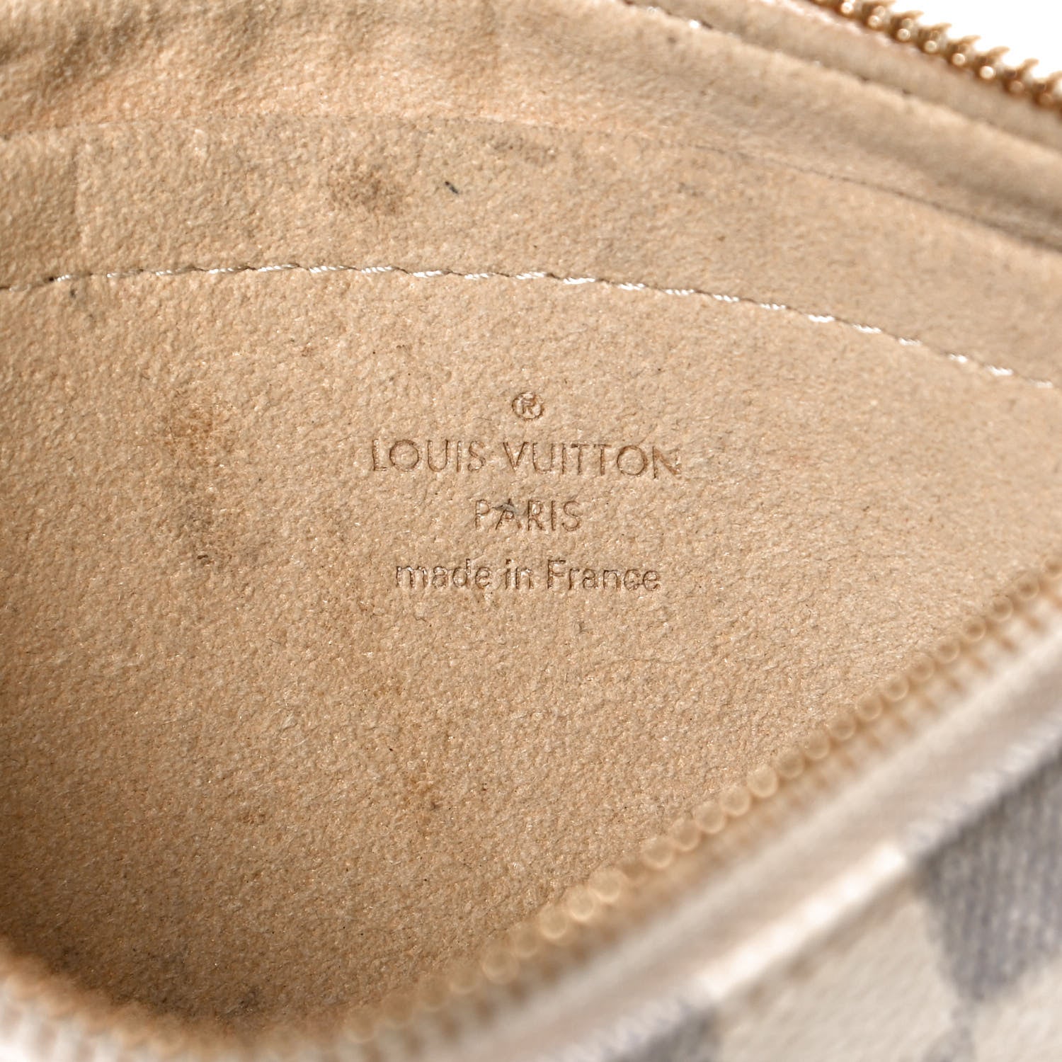 Louis Vuitton Damier Azur Pochette Milla MM 6 of 15