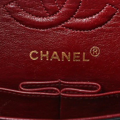 Chanel Lambskin Quilted Small Double Flap Black 7 of 14