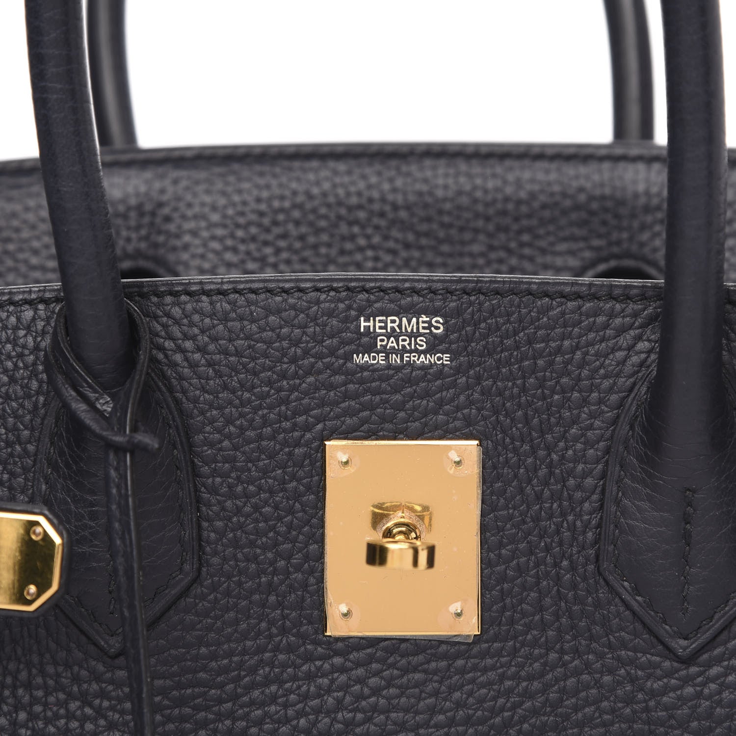 Hermes Taurillon Clemence Birkin 30 Bleu Nuit 6 of 13