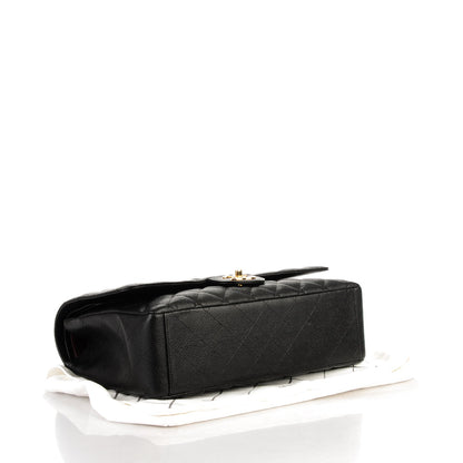 Chanel Caviar Quilted Maxi Double Flap Black 4 of 8