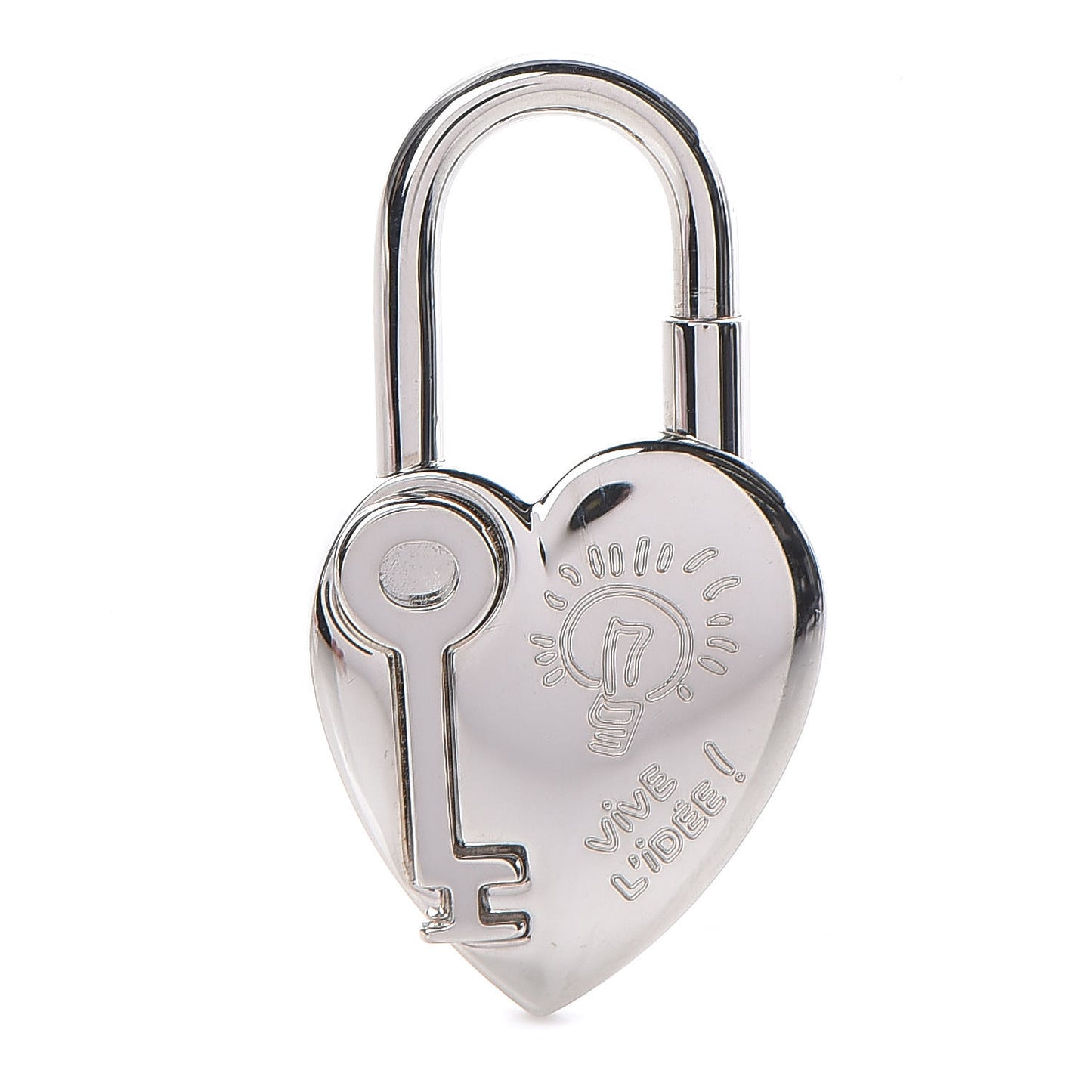 Palladium Annee De La Fantaisie Heart Cadena Lock