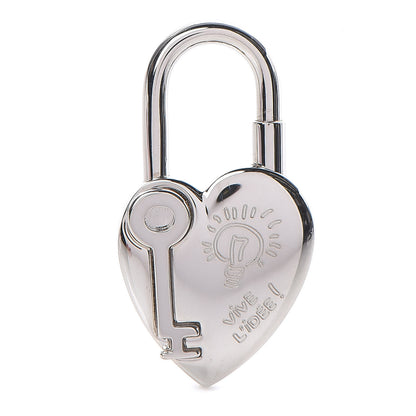 Hermes Palladium Annee De La Fantaisie Heart Cadena Lock 1 of 4