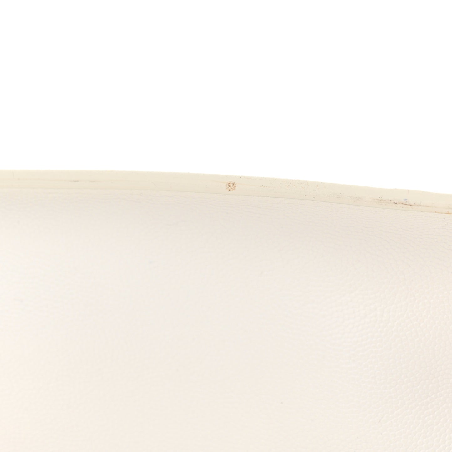 Caviar Quilted My Everything Large Shopping Tote White Black