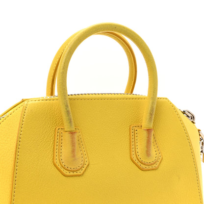 Givenchy Sugar Goatskin Mini Antigona Yellow 16 of 18