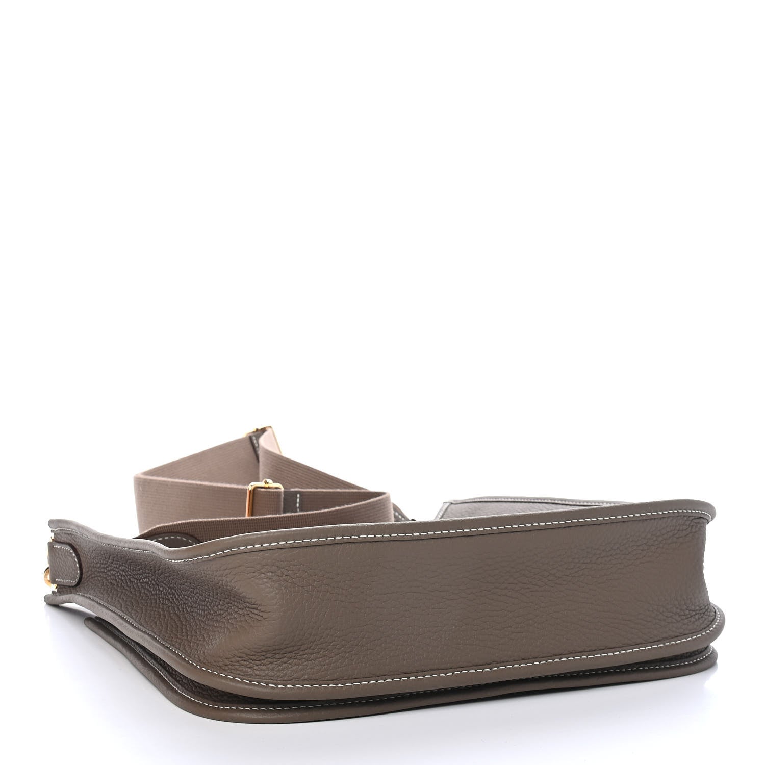 Hermes Taurillon Clemence Evelyne III PM Etoupe 3 of 8