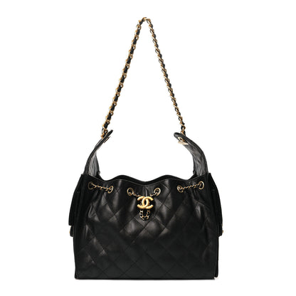 Chanel Caviar Quilted Small Chanel 25 Handbag Black 1 of 11