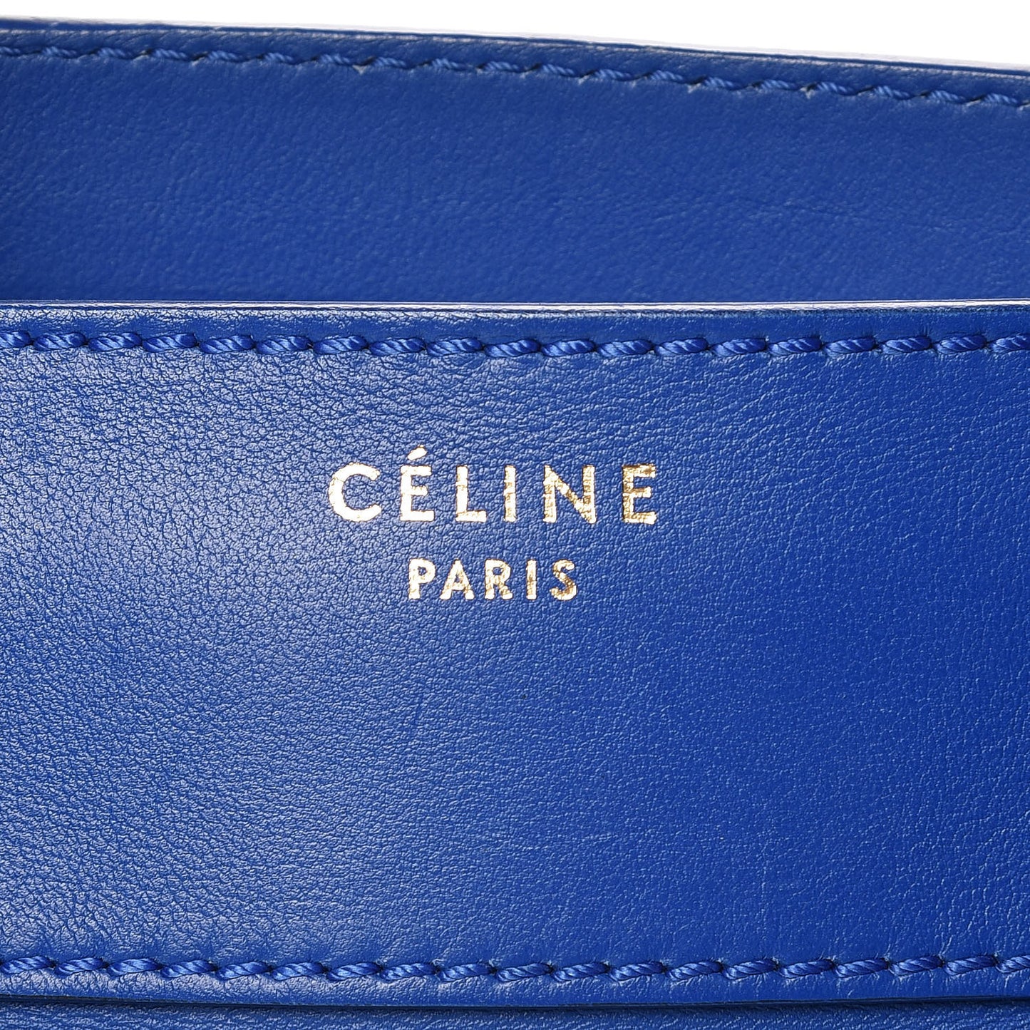 Smooth Calfskin Mini Luggage Royal Blue