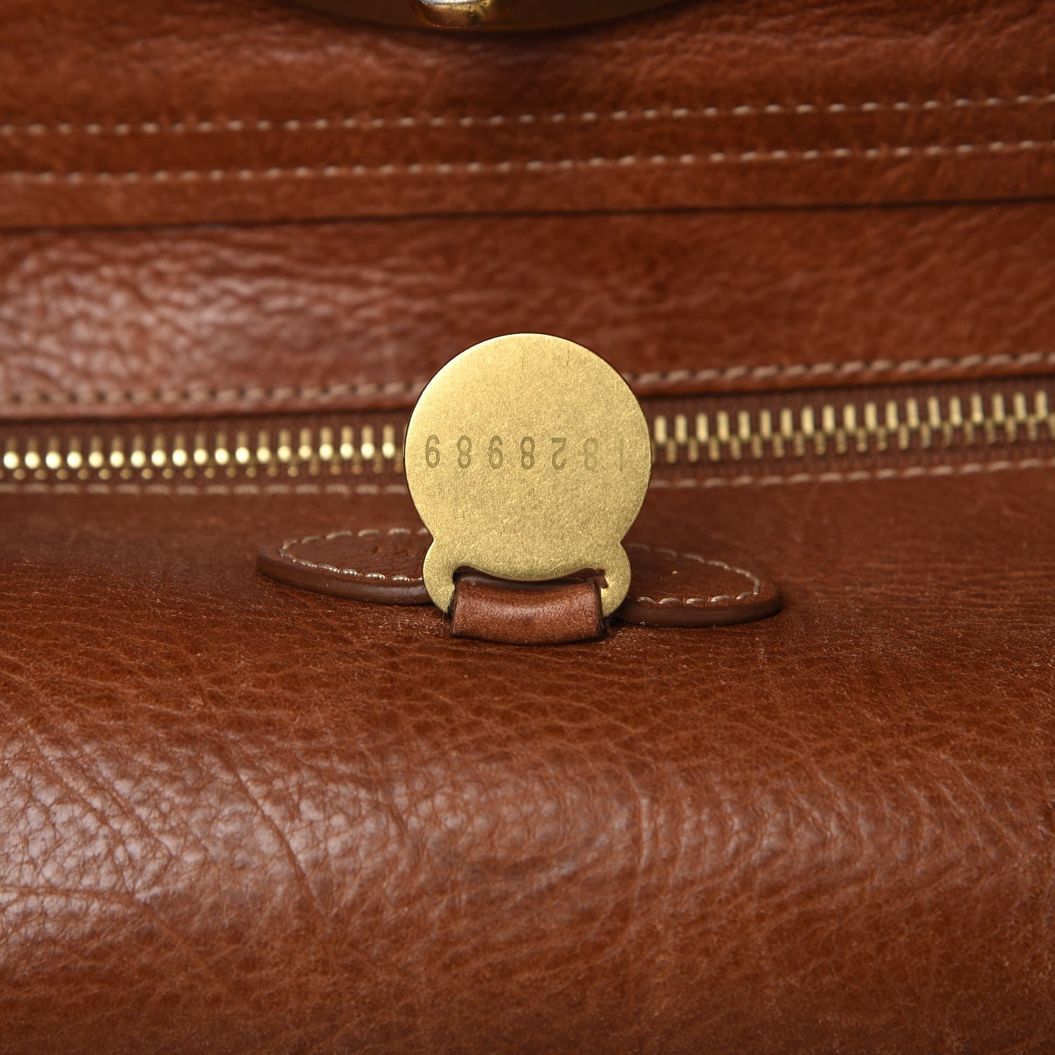 Mulberry Natural Leather Bayswater Tote Oak 8 of 16