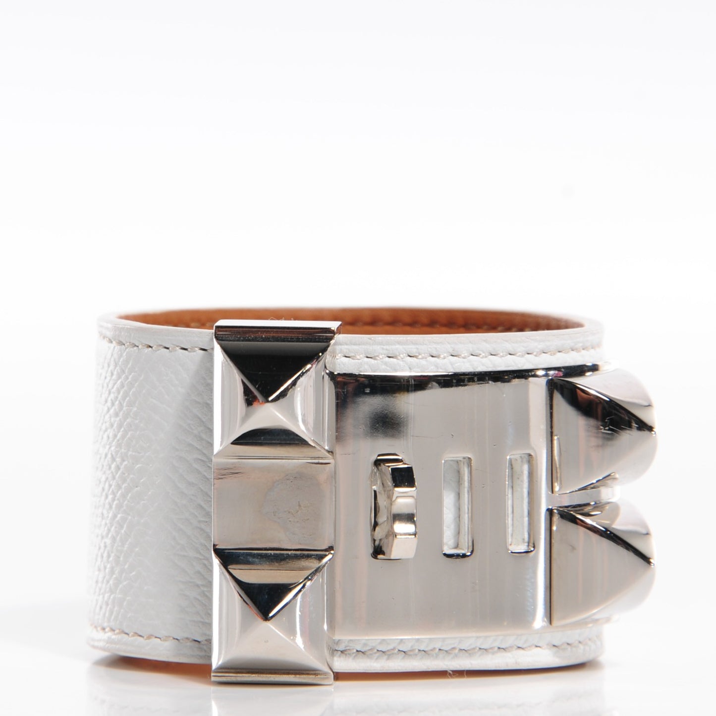 Epsom Collier de Chien CDC Bracelet S White