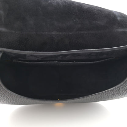 Christian Dior Grained Calfskin Large Bobby Flap Black 5 of 12