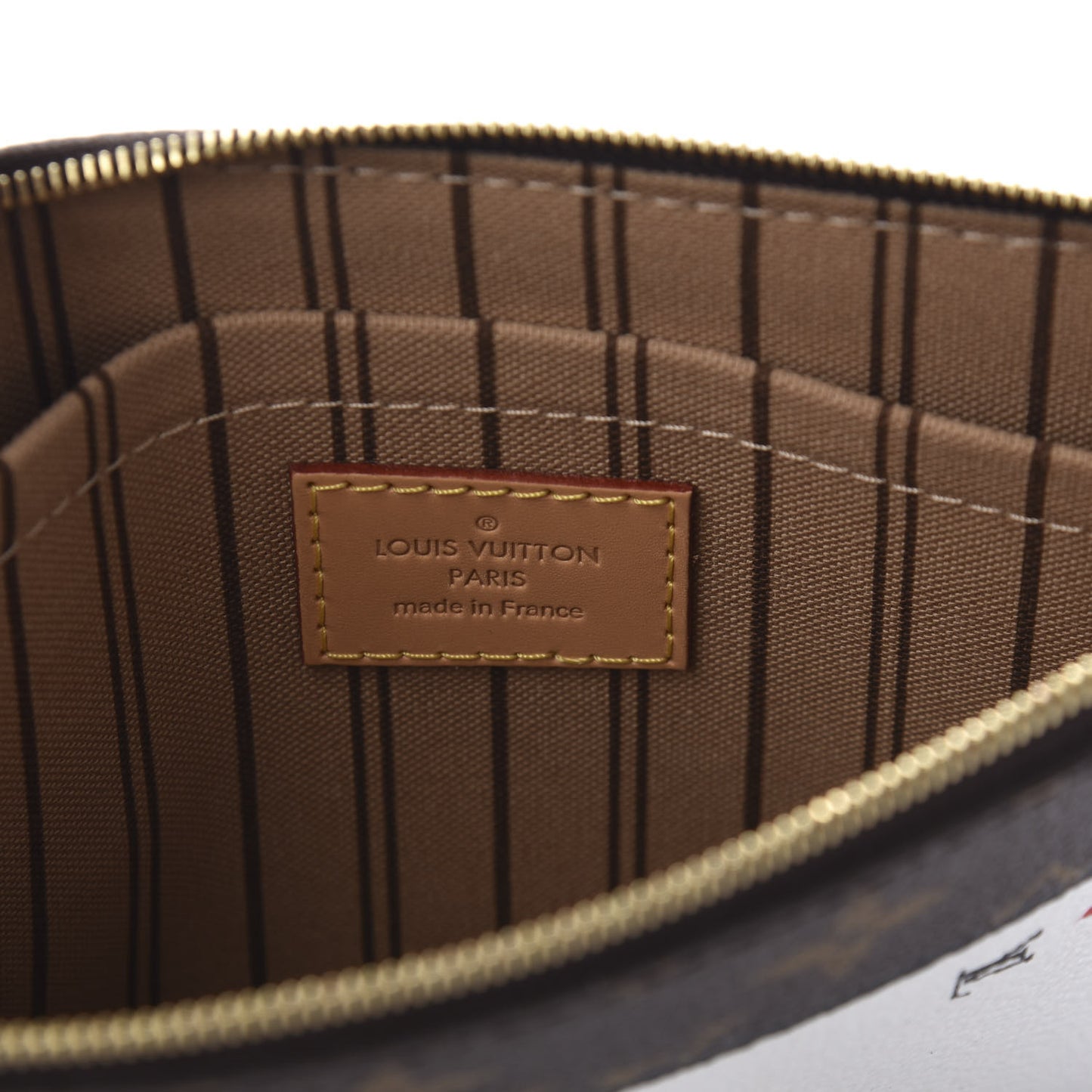 Monogram Game On Neverfull MM Pochette