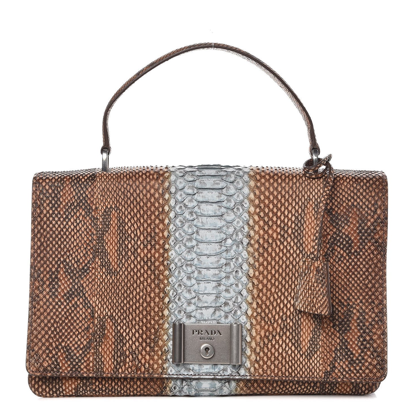Python Top Handle Satchel Pervinca
