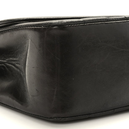 Chanel Lambskin Quilted Medium Single Flap Black 8 of 9