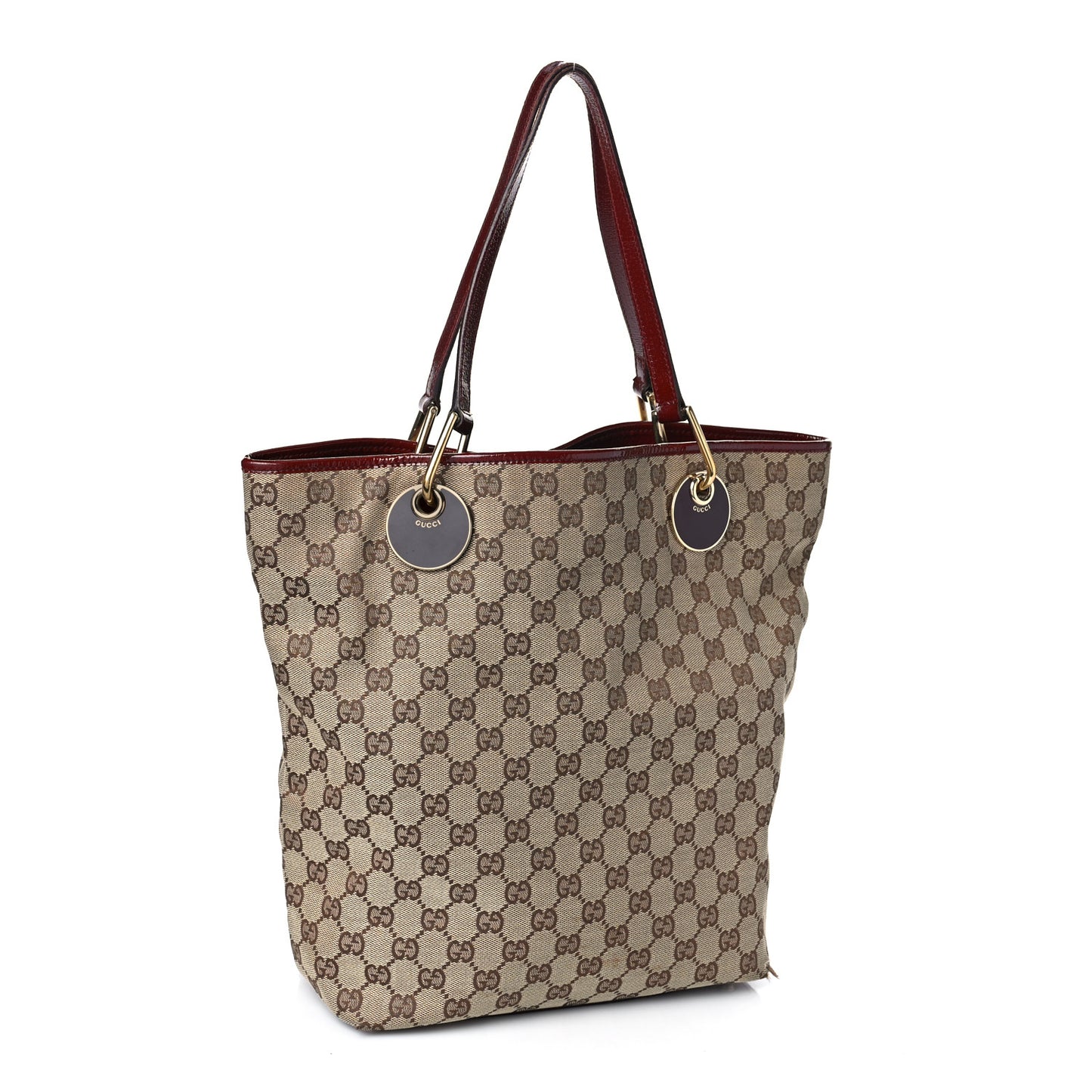Monogram Large Eclipse Tote Red