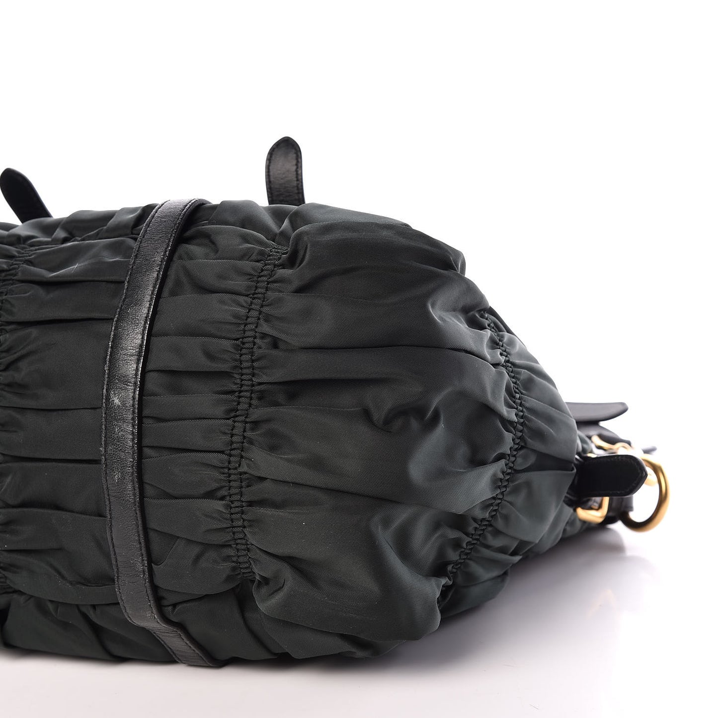 Tessuto Nylon Dressy Gaufre Tote Military Green