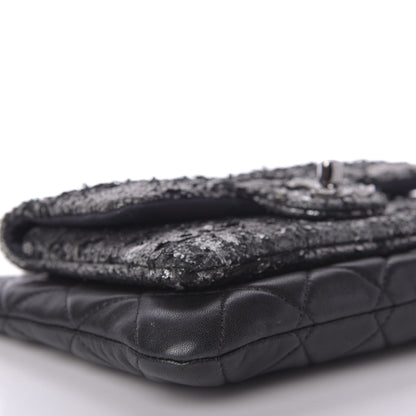 Chanel Lambskin Mineral Nights Wristlet Black 6 of 9