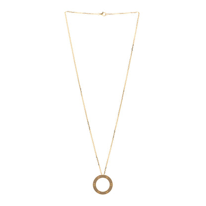 Cartier 18K Yellow Gold LOVE Pendant Necklace 3 of 4