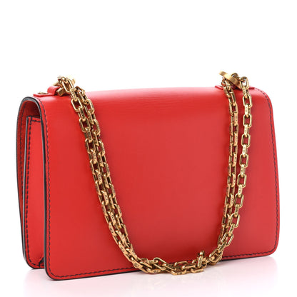 Christian Dior Calfskin J'Adior Chain Flap Bag Red 3 of 9