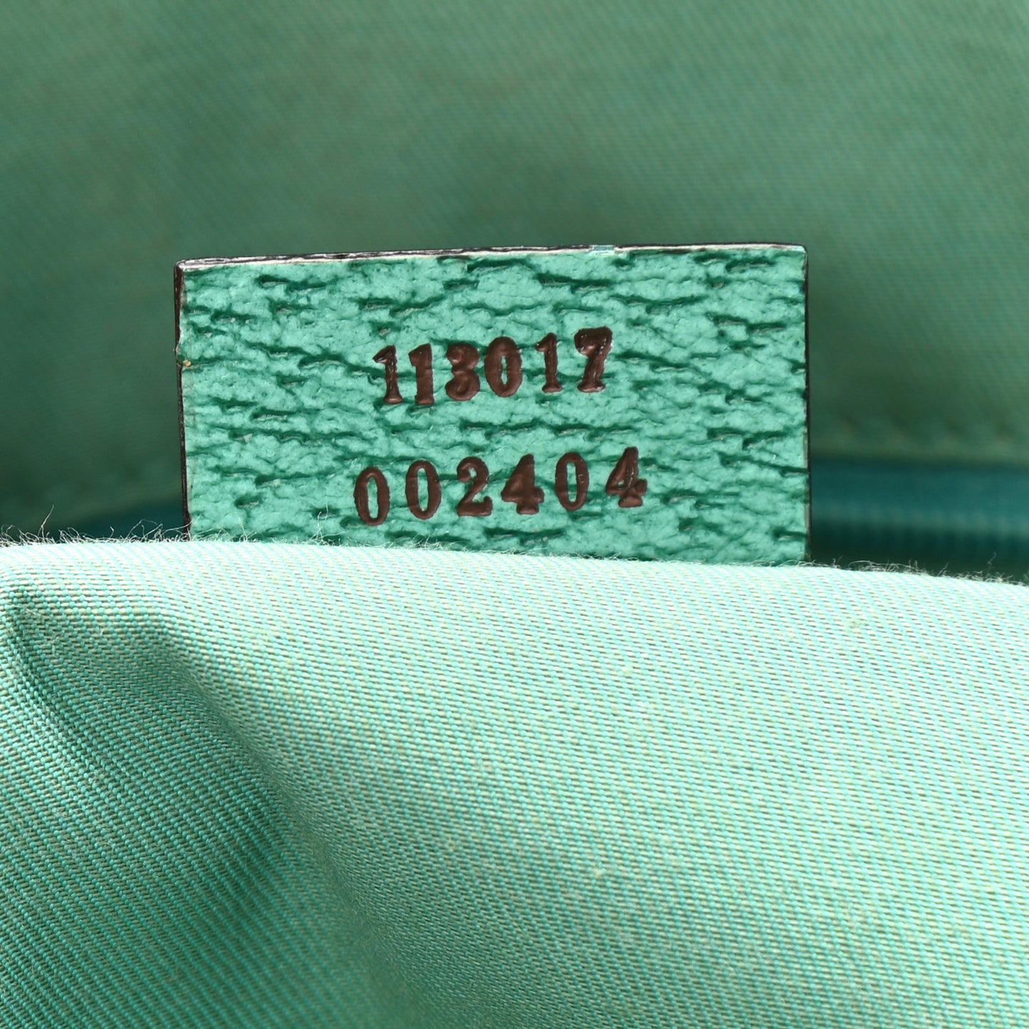 Monogram Shoulder Bag Turquoise