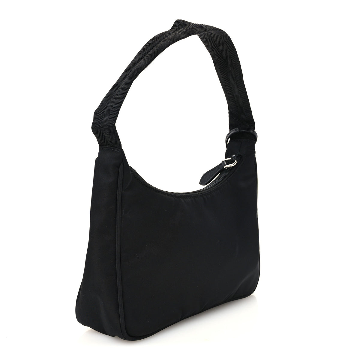 Prada Tessuto Nylon Mini Re-Edition 2000 Bag Black 3 of 10
