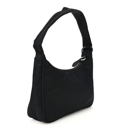 Prada Tessuto Nylon Mini Re-Edition 2000 Bag Black 3 of 10