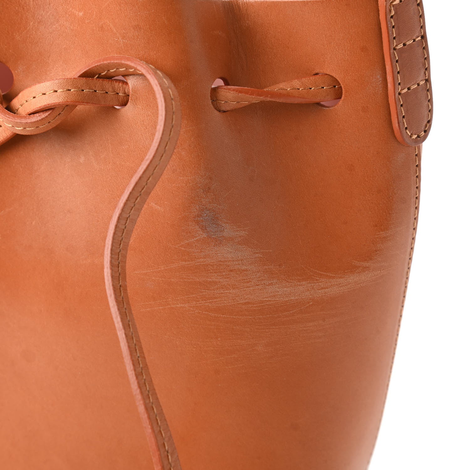 Mansur Gavriel Calfskin Mini Mini Bucket Bag Cammello Rosa 10 of 10