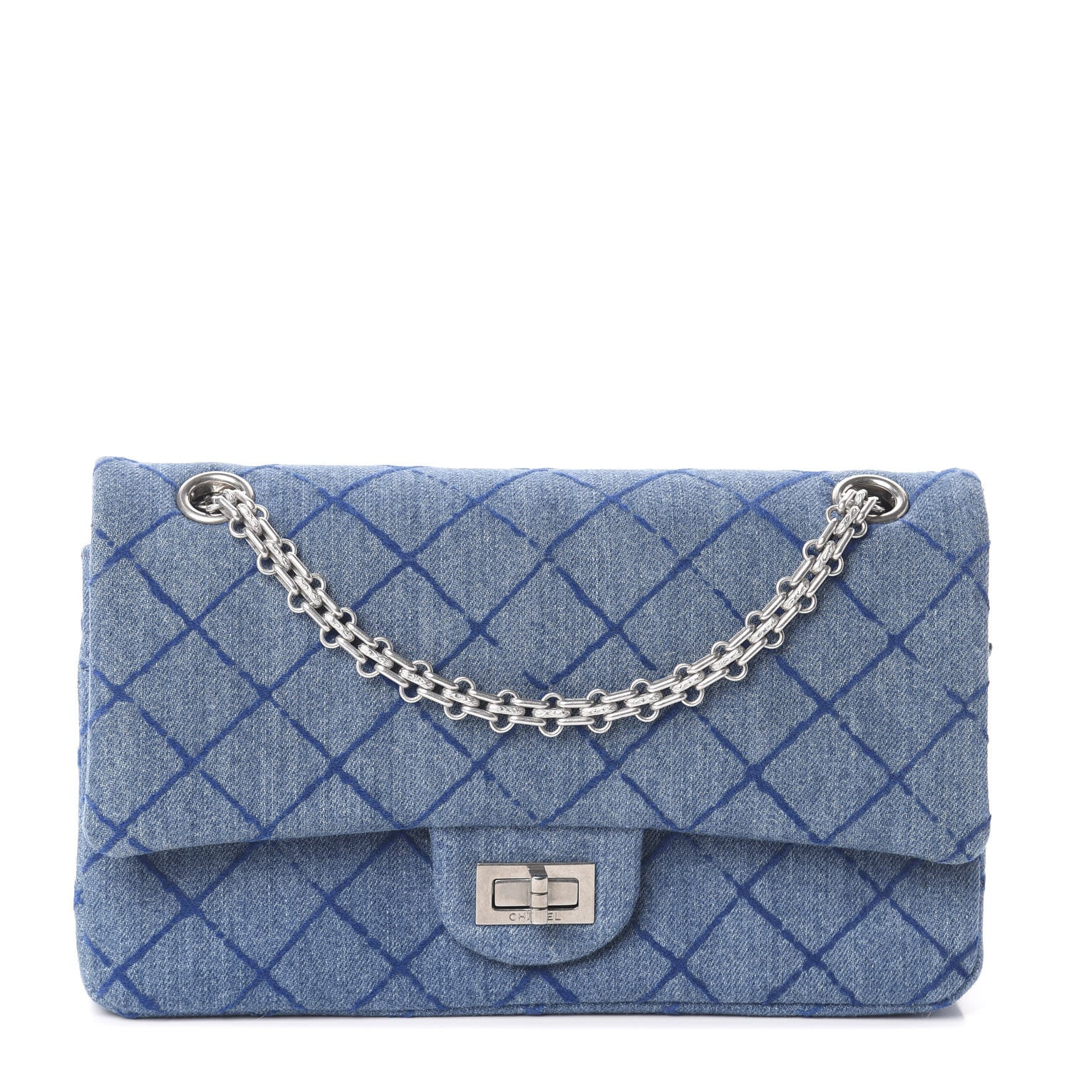 Chanel Denim 2.55 Reissue 225 Flap Blue 1 of 8