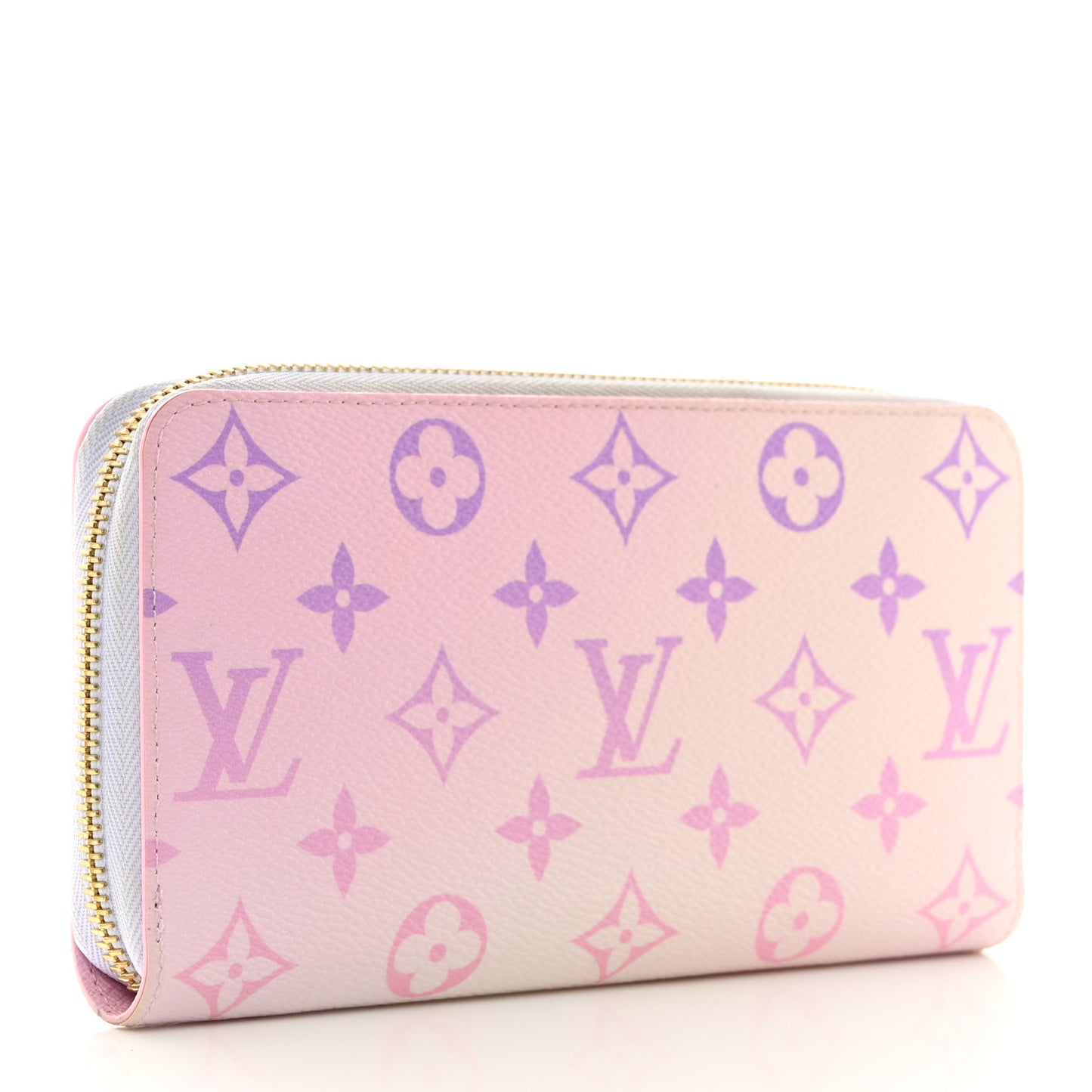 Monogram Giant Spring In The City Zippy Wallet Sunrise Pastel