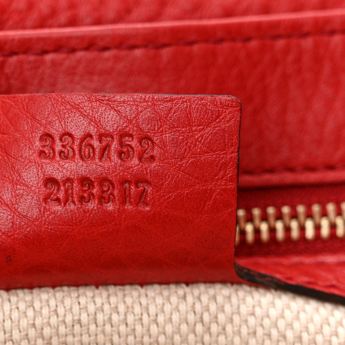 Pebbled Calfskin Medium Soho Flap Crossbody Vibrant Red