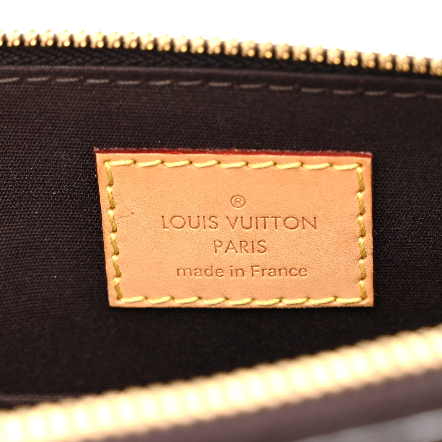 Louis Vuitton Vernis Alma BB Amarante 6 of 10