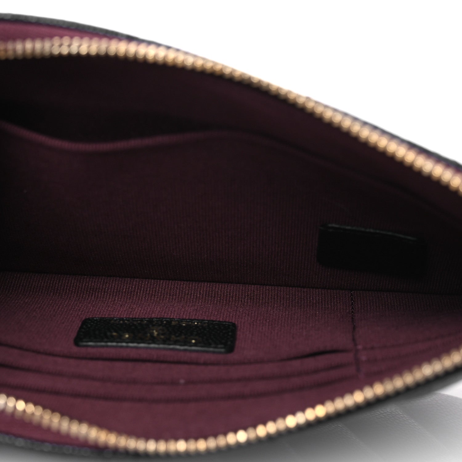 Chanel Caviar Quilted Cosmetic Case Black 5 of 8