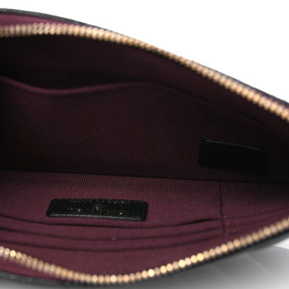 Chanel Caviar Quilted Cosmetic Case Black 5 of 8