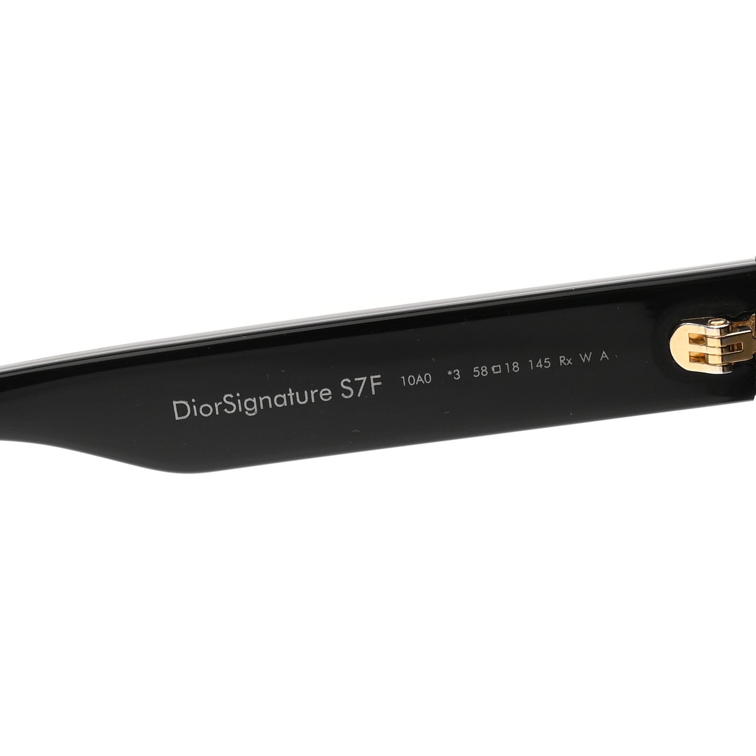 Christian Dior Diorsignature S7F Square Sunglasses Black 6 of 7