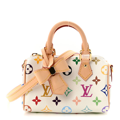 Louis Vuitton LV X TM Monogram Multicolor Nano Speedy White 1 of 9