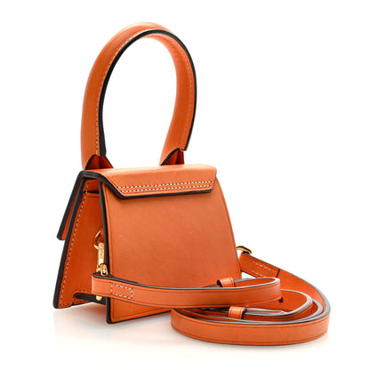 Jacquemus Smooth Calfskin Le Chiquito Orange 2 of 10